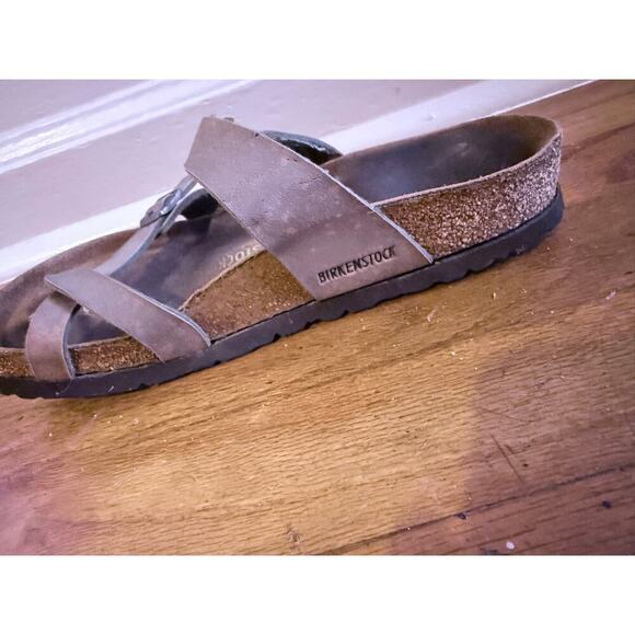 Birkenstock Mayari birko-flor sandals in brown size 37 (6-6.5) - Picture 6 of 6